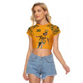 Sam Kerr Australia Matildas Raglan Cropped T Shirt