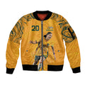 Sam Kerr Australia Matildas Sleeve Zip Bomber Jacket