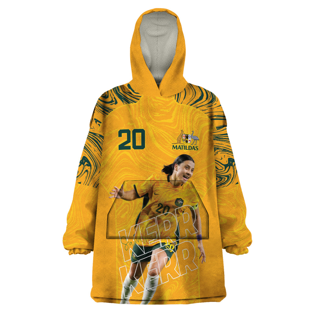 Sam Kerr Australia Matildas Wearable Blanket Hoodie