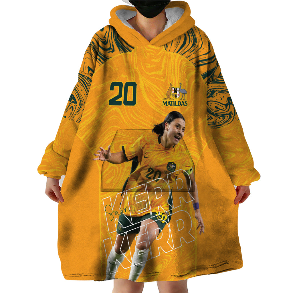 Sam Kerr Australia Matildas Wearable Blanket Hoodie