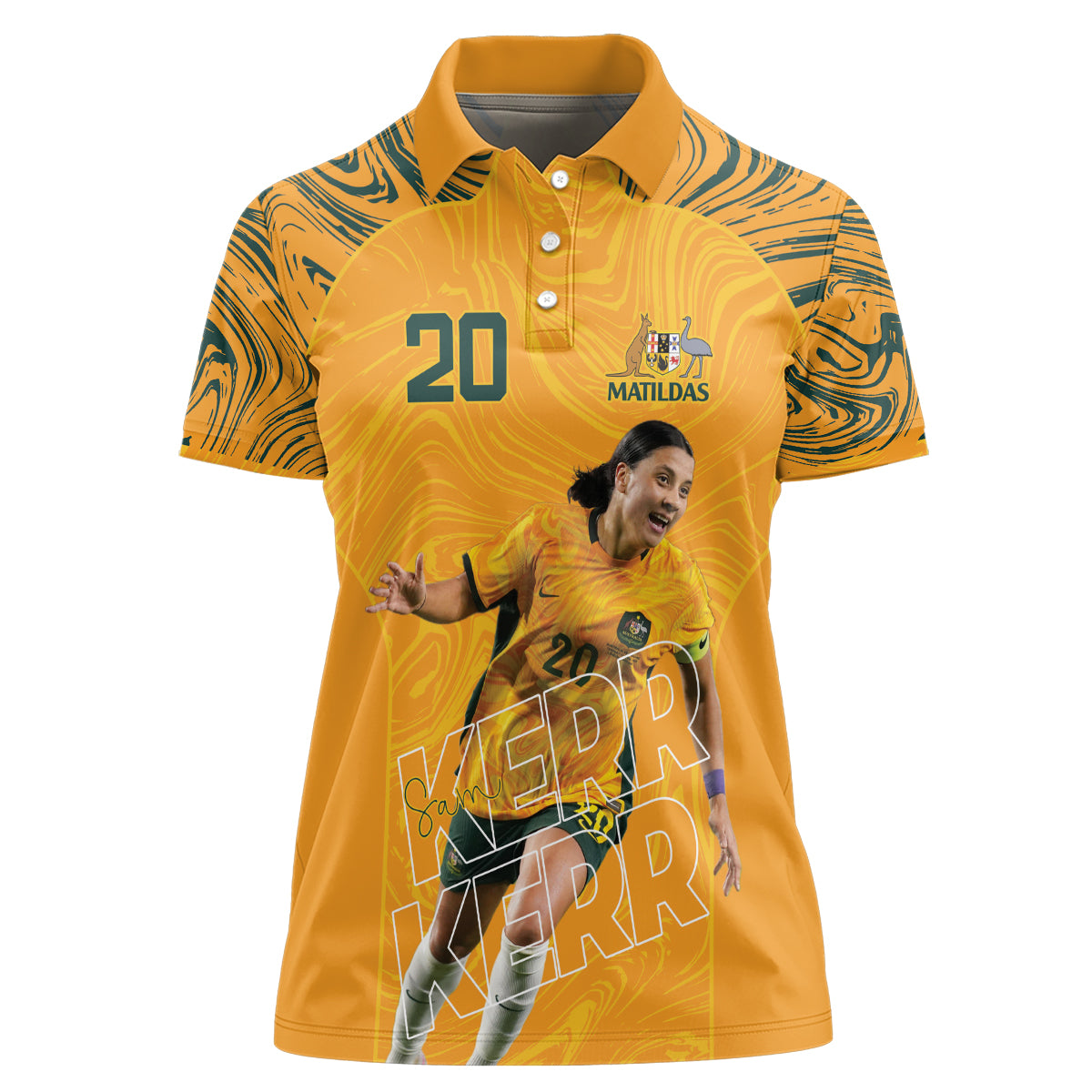 Sam Kerr Australia Matildas Women Polo Shirt