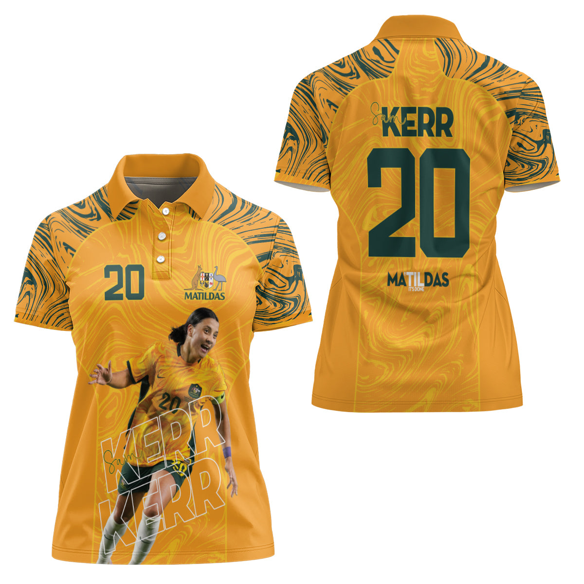 Sam Kerr Australia Matildas Women Polo Shirt