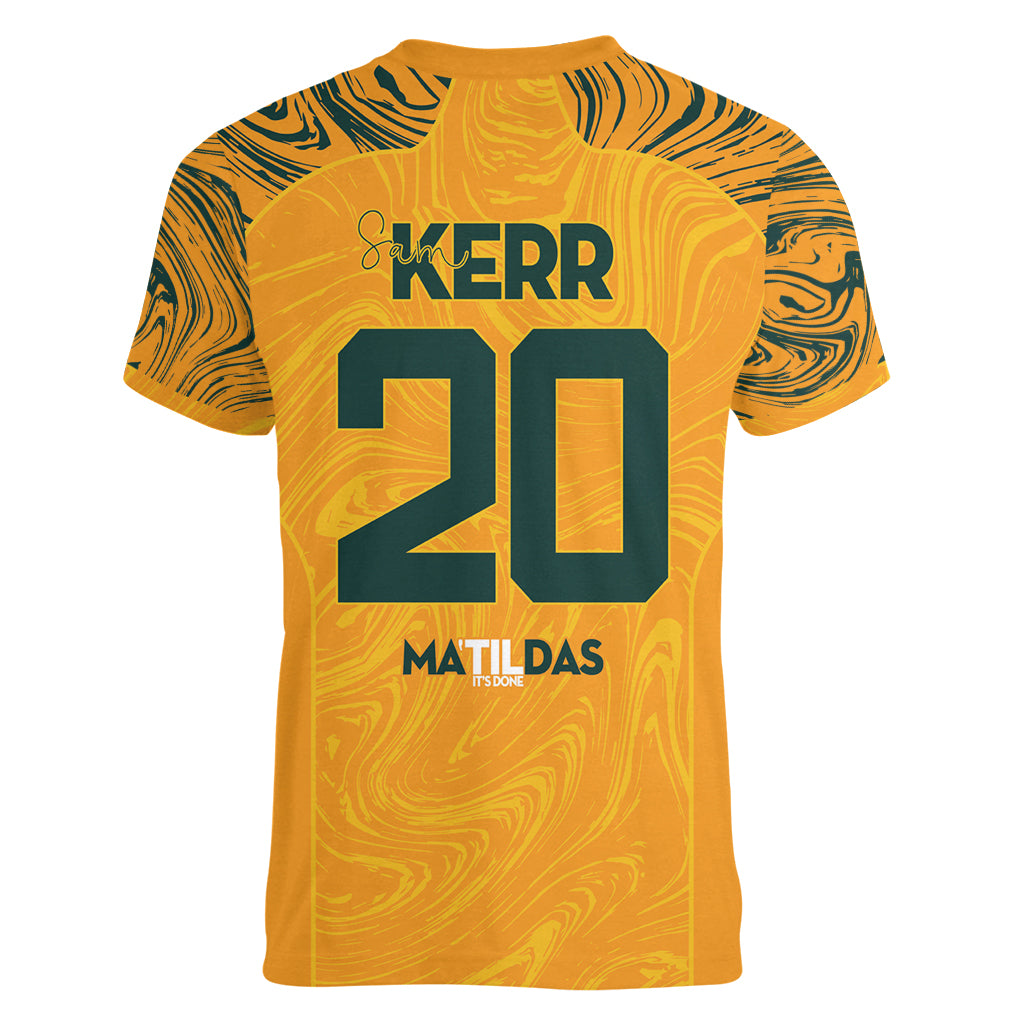 Sam Kerr Australia Matildas Women V-Neck T-Shirt