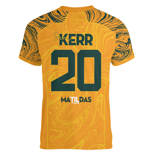 Sam Kerr Australia Matildas Women V-Neck T-Shirt