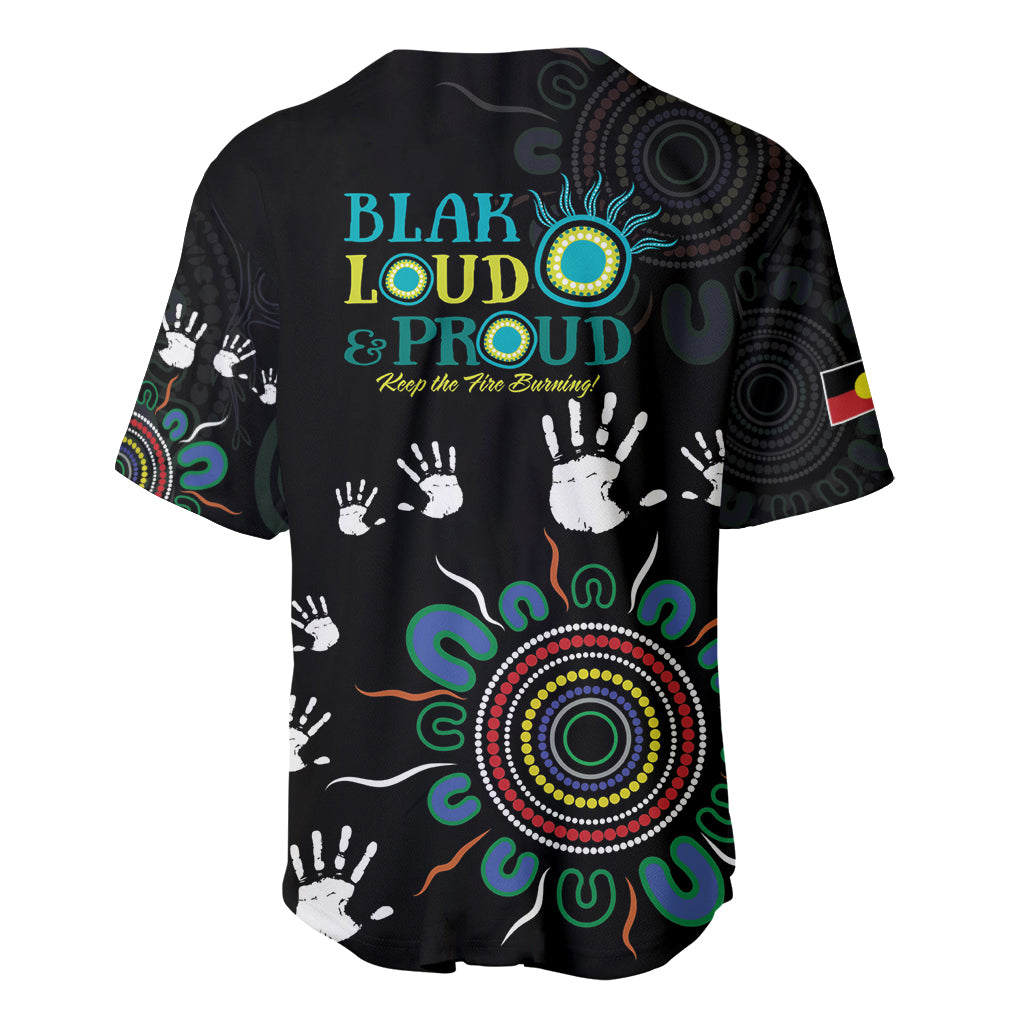 NAIDOC 2024 Indigenous Aboriginal Baseball Jersey The Fire Burns Forever