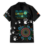 NAIDOC 2024 Indigenous Aboriginal Family Matching Mermaid Dress and Hawaiian Shirt The Fire Burns Forever