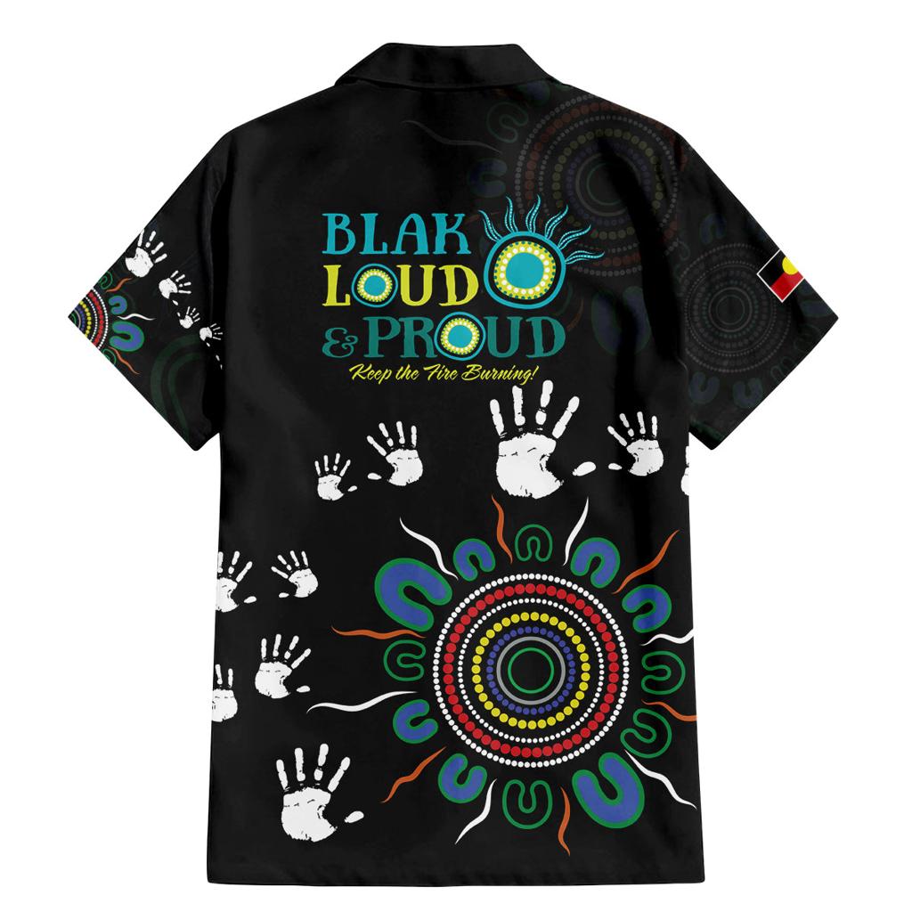 NAIDOC 2024 Indigenous Aboriginal Family Matching Mermaid Dress and Hawaiian Shirt The Fire Burns Forever