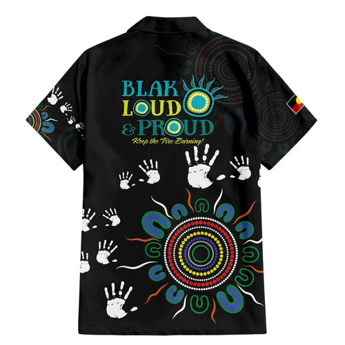 NAIDOC 2024 Indigenous Aboriginal Family Matching Mermaid Dress and Hawaiian Shirt The Fire Burns Forever
