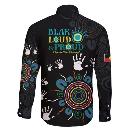 NAIDOC 2024 Indigenous Aboriginal Family Matching Short Sleeve Bodycon Dress and Hawaiian Shirt The Fire Burns Forever