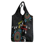 NAIDOC 2024 Indigenous Aboriginal Grocery Bag The Fire Burns Forever