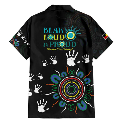 NAIDOC 2024 Indigenous Aboriginal Hawaiian Shirt The Fire Burns Forever