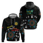 NAIDOC 2024 Indigenous Aboriginal Hoodie The Fire Burns Forever