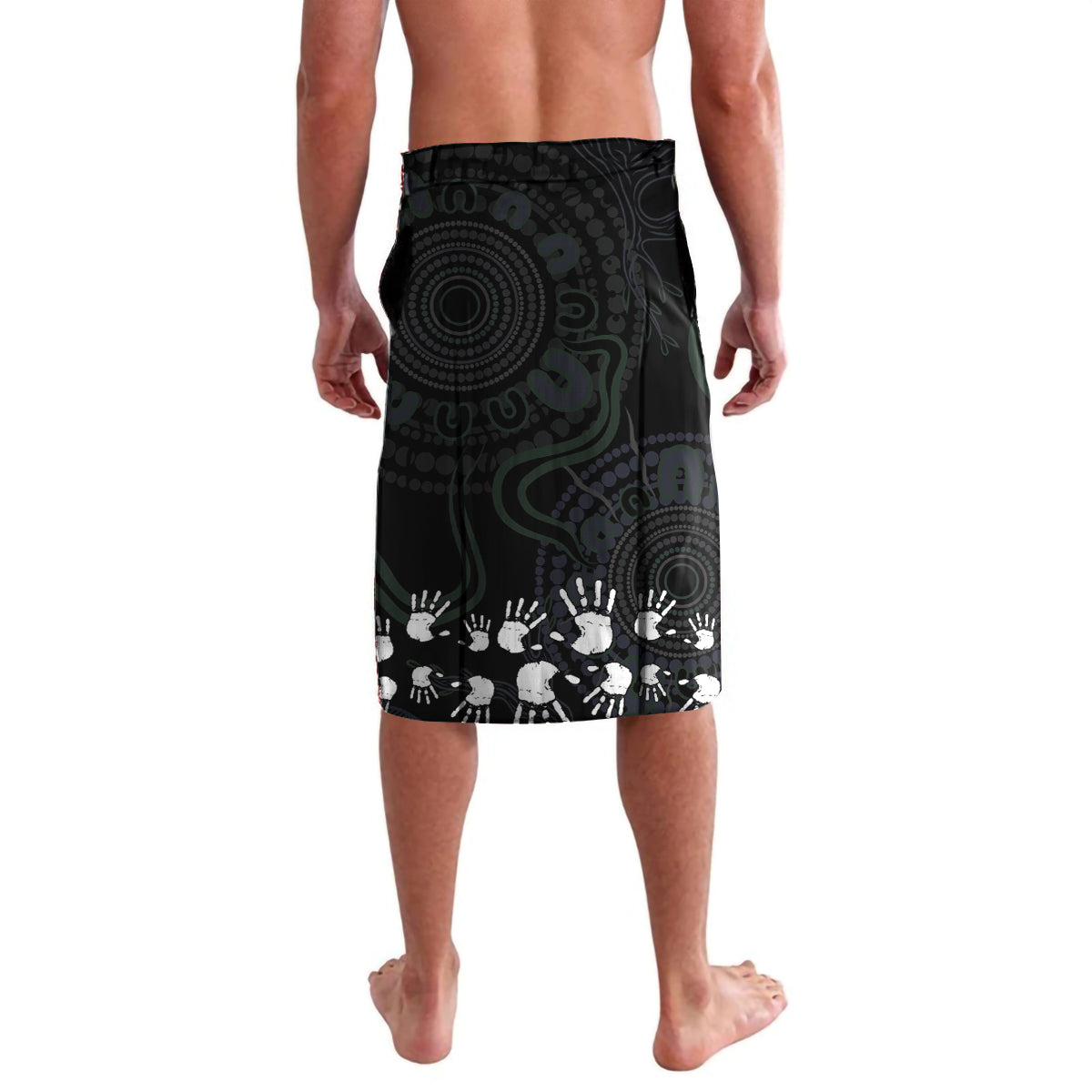 NAIDOC 2024 Indigenous Aboriginal Lavalava The Fire Burns Forever
