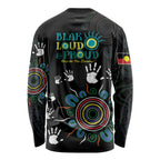 NAIDOC 2024 Indigenous Aboriginal Long Sleeve Shirt The Fire Burns Forever
