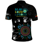 NAIDOC 2024 Indigenous Aboriginal Polo Shirt The Fire Burns Forever