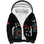 NAIDOC 2024 Indigenous Aboriginal Sherpa Hoodie The Fire Burns Forever