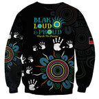NAIDOC 2024 Indigenous Aboriginal Sweatshirt The Fire Burns Forever