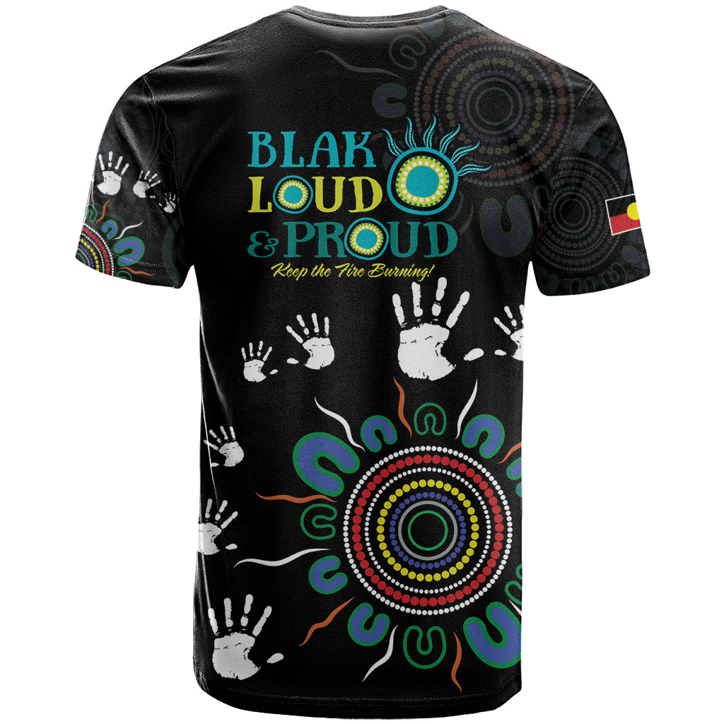 NAIDOC 2024 Indigenous Aboriginal T Shirt The Fire Burns Forever