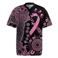 Personalised Aboriginal Ribbons Rugby Jersey Beautiful Butterflies Breast Cancer Awareness