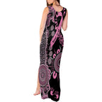 Personalised Aboriginal Ribbons Tank Maxi Dress Beautiful Butterflies Breast Cancer Awareness