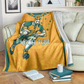 Custom Australia Rugby Blanket Wallabies Mascots Sporty Version