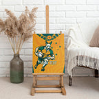 Custom Australia Rugby Canvas Wall Art Wallabies Mascots Sporty Version