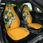 Custom Australia Rugby Car Seat Cover Wallabies Mascots Sporty Version