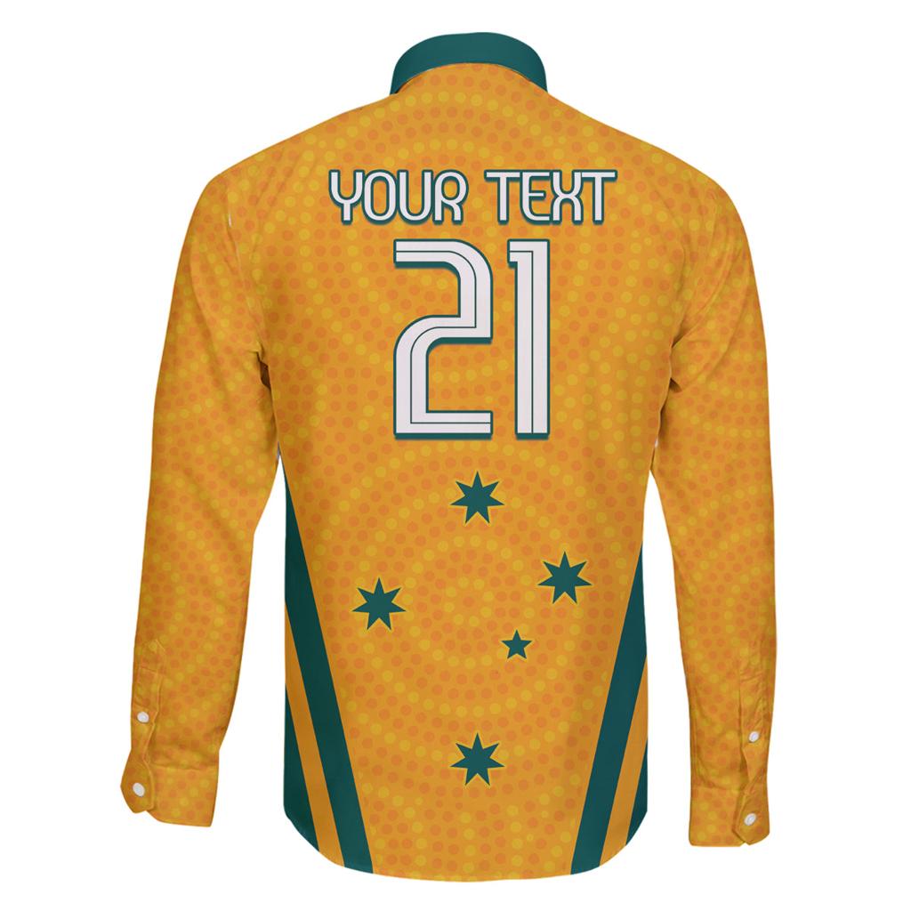 Custom Australia Rugby Family Matching Puletasi and Hawaiian Shirt Wallabies Mascots Sporty Version