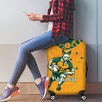 Custom Australia Rugby Luggage Cover Wallabies Mascots Sporty Version