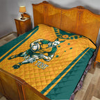 Custom Australia Rugby Quilt Wallabies Mascots Sporty Version