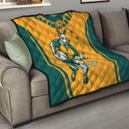 Custom Australia Rugby Quilt Wallabies Mascots Sporty Version