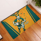 Custom Australia Rugby Rubber Doormat Wallabies Mascots Sporty Version