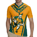 Custom Australia Rugby Rugby Jersey Wallabies Mascots Sporty Version