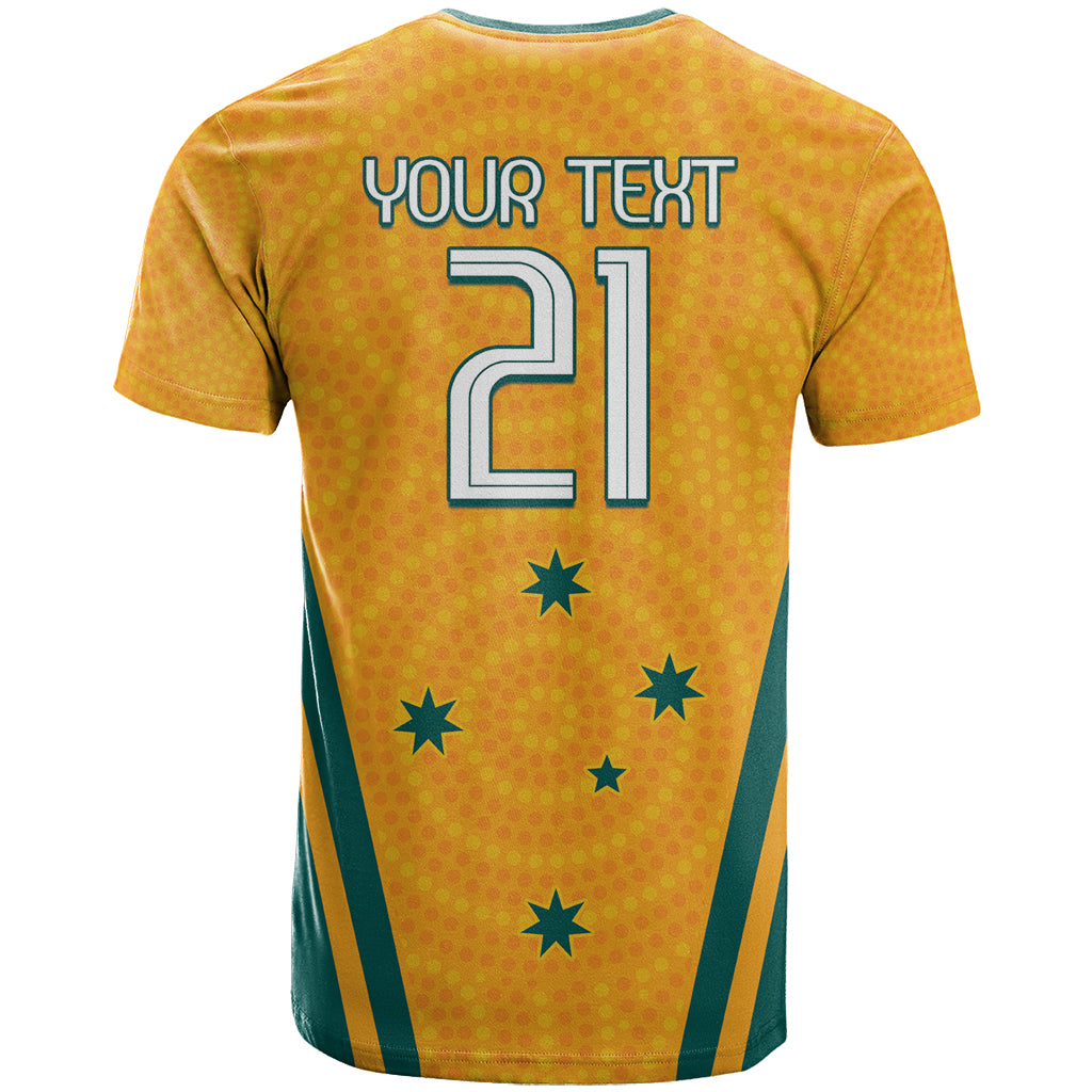 Custom Australia Rugby T Shirt Wallabies Mascots Sporty Version