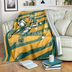 Custom Australia Rugby Blanket Wallabies Mascots Indigenous Aboriginal Version