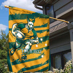 Custom Australia Rugby Garden Flag Wallabies Mascots Indigenous Aboriginal Version