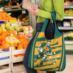Custom Australia Rugby Grocery Bag Wallabies Mascots Indigenous Aboriginal Version