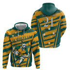 Custom Australia Rugby Hoodie Wallabies Mascots Indigenous Aboriginal Version