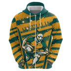Custom Australia Rugby Hoodie Wallabies Mascots Indigenous Aboriginal Version