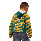 Custom Australia Rugby Kid Hoodie Wallabies Mascots Indigenous Aboriginal Version