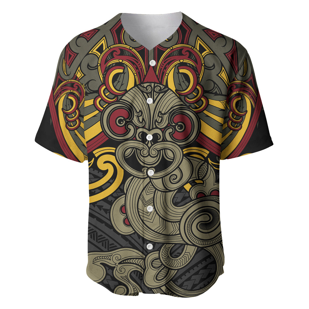Maori Hei Tiki Tribal Tattoo Baseball Jersey