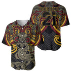 Maori Hei Tiki Tribal Tattoo Baseball Jersey