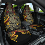 Maori Hei Tiki Tribal Tattoo Car Seat Cover