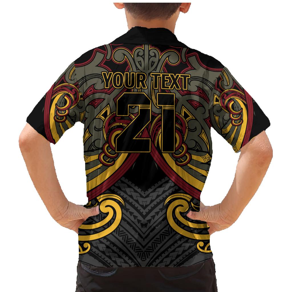 Maori Hei Tiki Tribal Tattoo Family Matching Mermaid Dress and Hawaiian Shirt