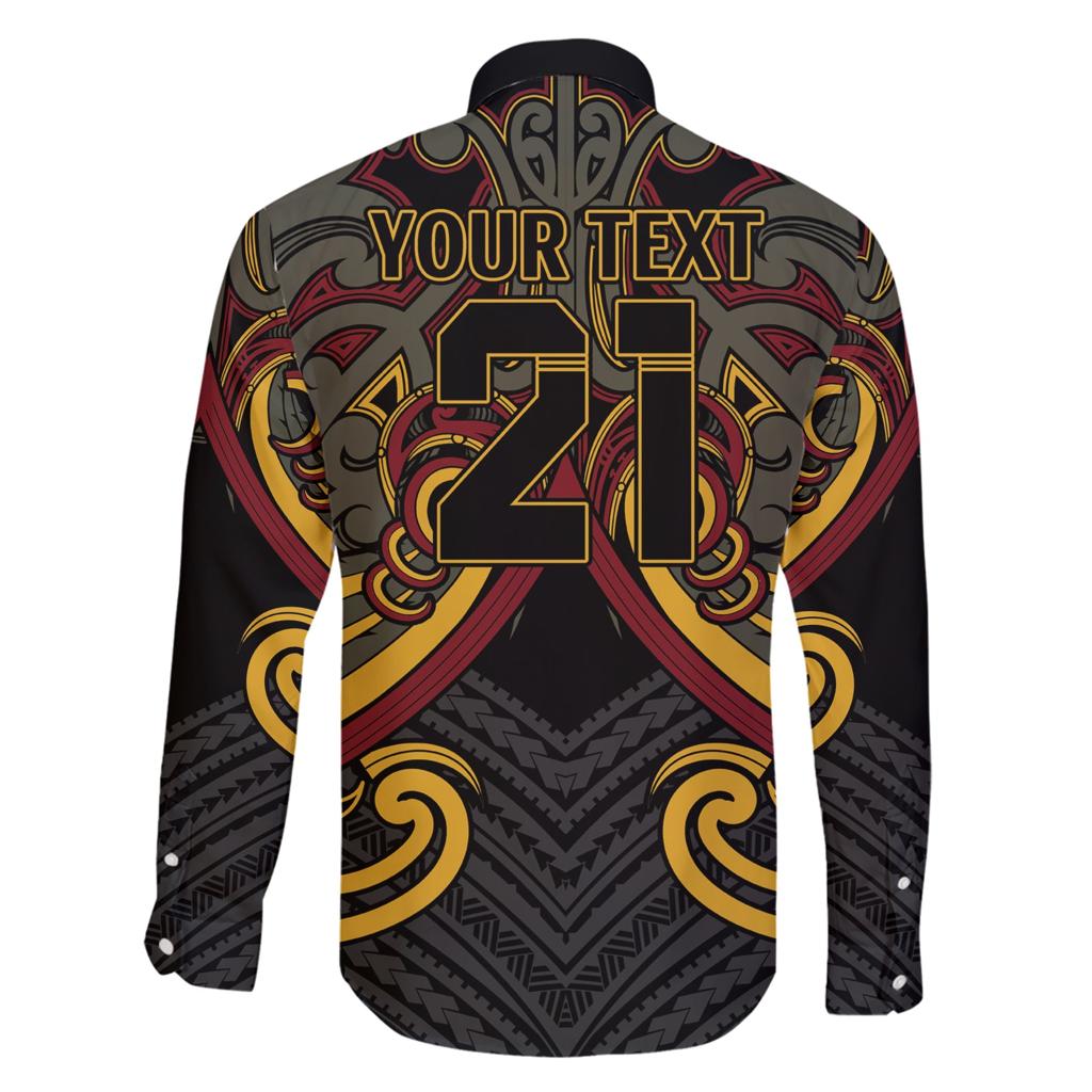 Maori Hei Tiki Tribal Tattoo Family Matching Short Sleeve Bodycon Dress and Hawaiian Shirt