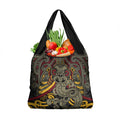 Maori Hei Tiki Tribal Tattoo Grocery Bag