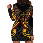 Maori Hei Tiki Tribal Tattoo Hoodie Dress