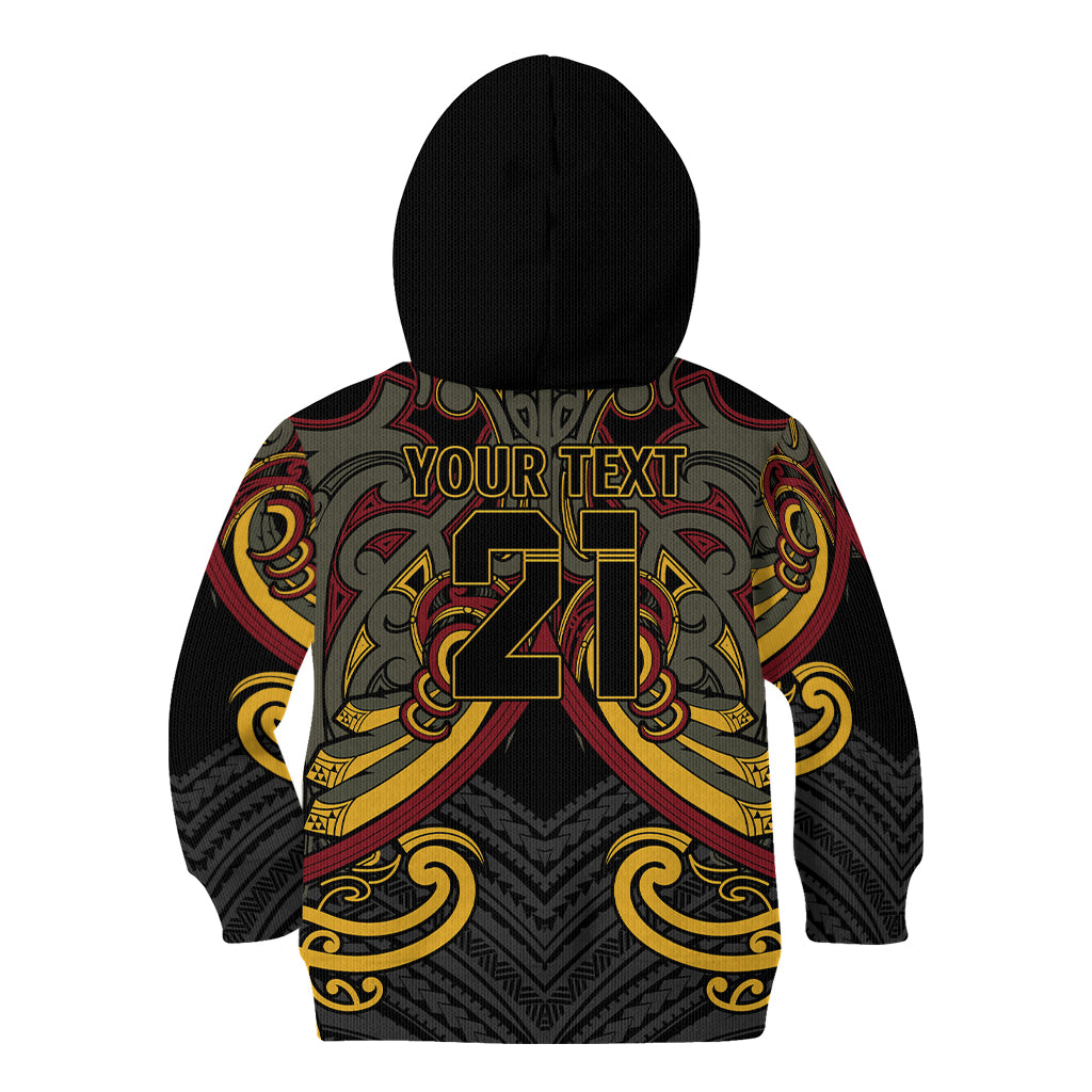 Maori Hei Tiki Tribal Tattoo Kid Hoodie