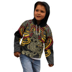 Maori Hei Tiki Tribal Tattoo Kid Hoodie