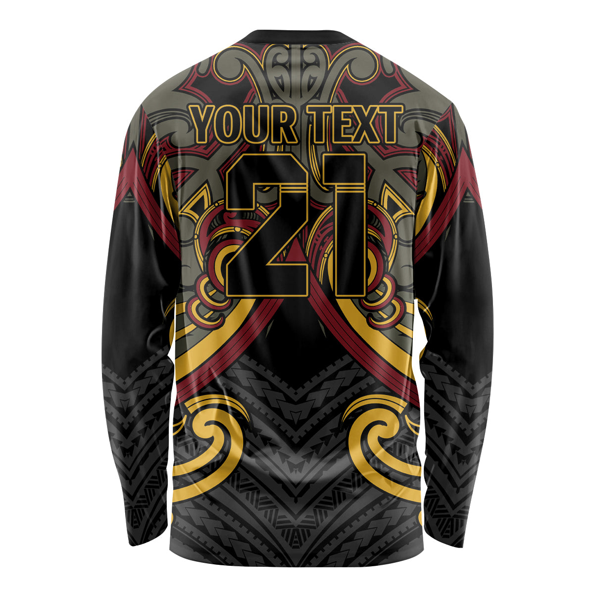 Maori Hei Tiki Tribal Tattoo Long Sleeve Shirt